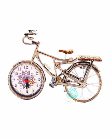 فروش ساعت خاتم کاری طرح زیبا دوچرخه