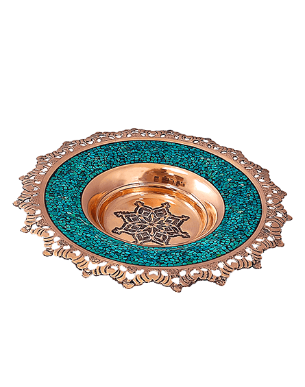 قیمت بشقاب فیروزه کوبی