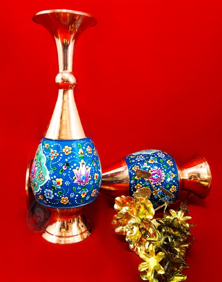 فروش عمده و تکی ست گلدان های صراحی شده زیبا در پرتیکان آرت