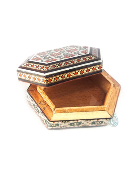 قیمت جا سکه ای خاتم کاری شده از جنس چوب اعلا