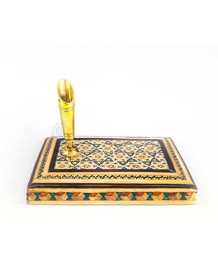 فروش جا قلمی تکی خاتم کاری شده