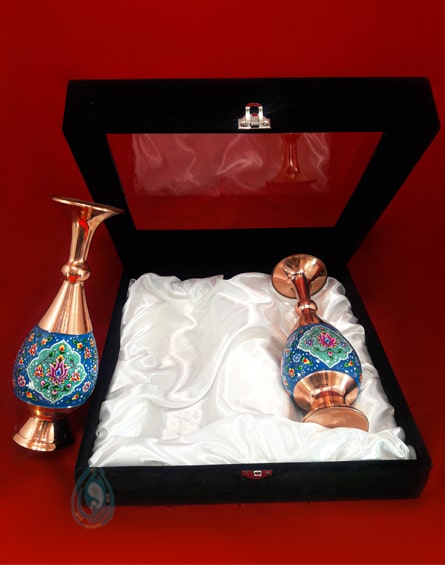 فروش ست بسیار زیبای گلدان های صراحی در پرتیکان آرت