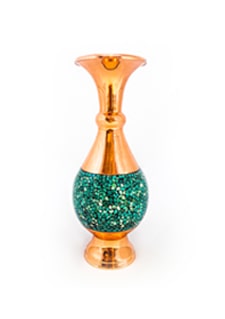 گلدان صراحی 16 فیروزه کوبی