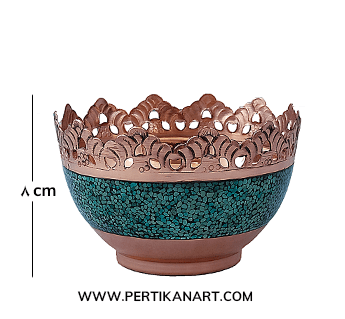 کاسه شبکه بری فیروزه کوبی